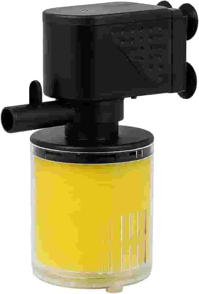 Filtro Interno Para Aquário, 3.6W, 400L/h, Para Aquários até 50L, Filtragem Eficiente, Fácil Instalação, F070A