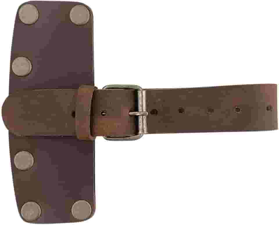 Bainha Para Cabeça De Machado Lenhador Feita À Mão Em Couro Integral - Estojo Protetor, Capa Segurança Lâmina, Acessórios Camping, Itens Essenciais Trabalho Ao Ar Livre, Ótimo Presente