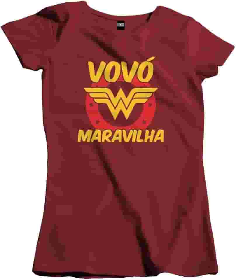 Camisa Feminina Avó Vovó Maravilha
