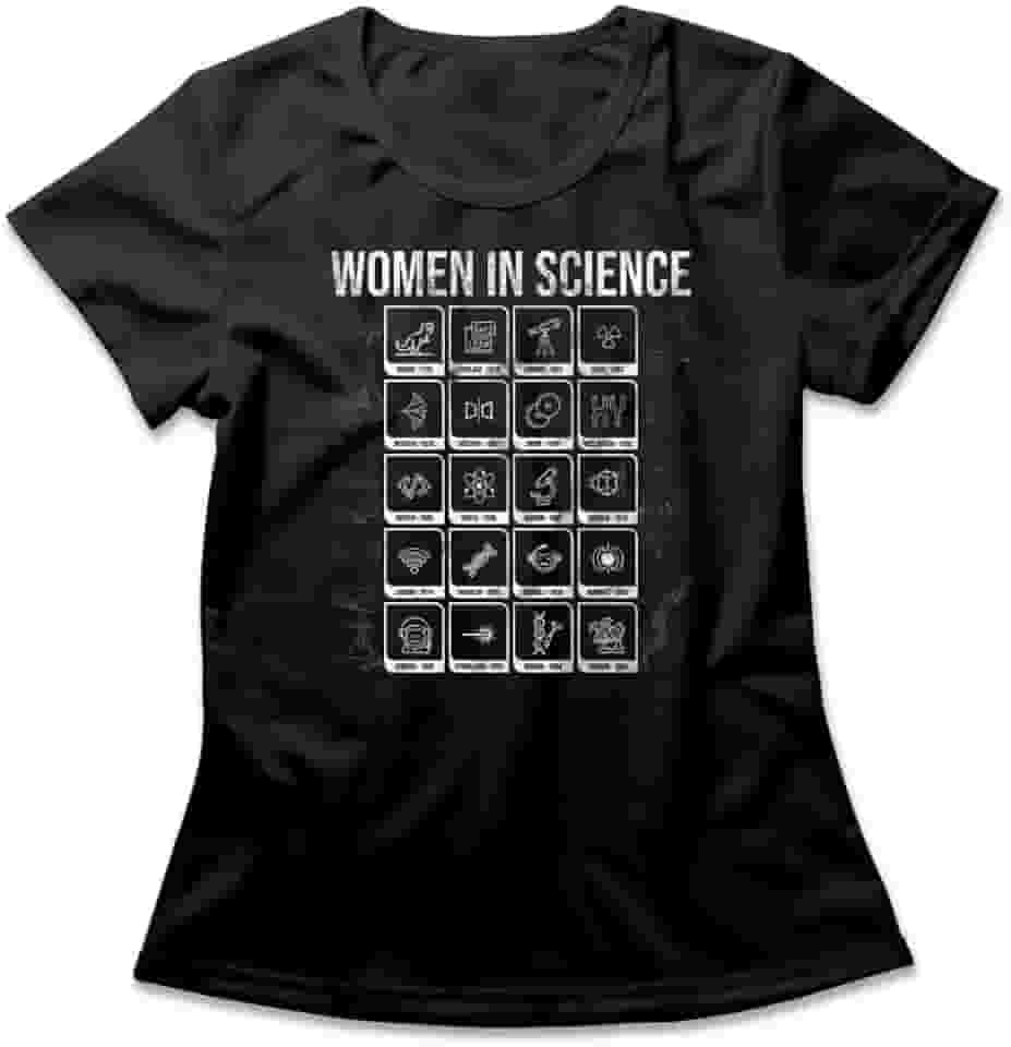 Camiseta Feminina Women In Science