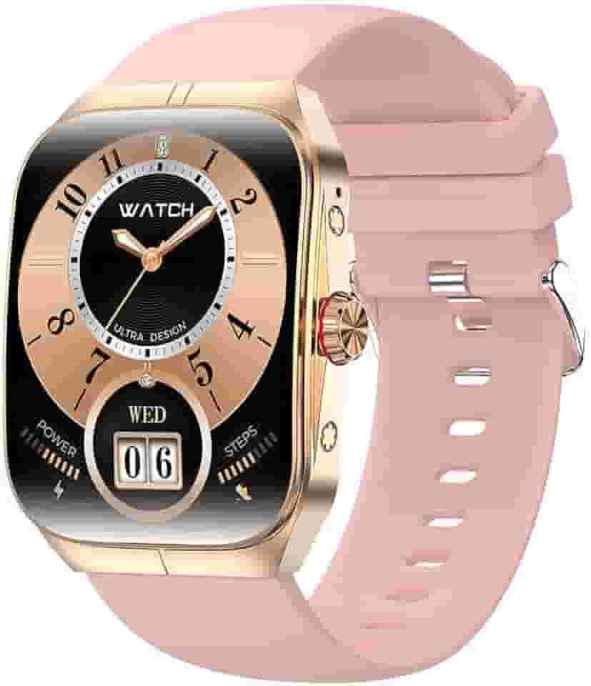 Smartwatch Lefal HK8pro tela AMOLED de 1,95 polegadas original Lefal Cold S7 (Rosa)