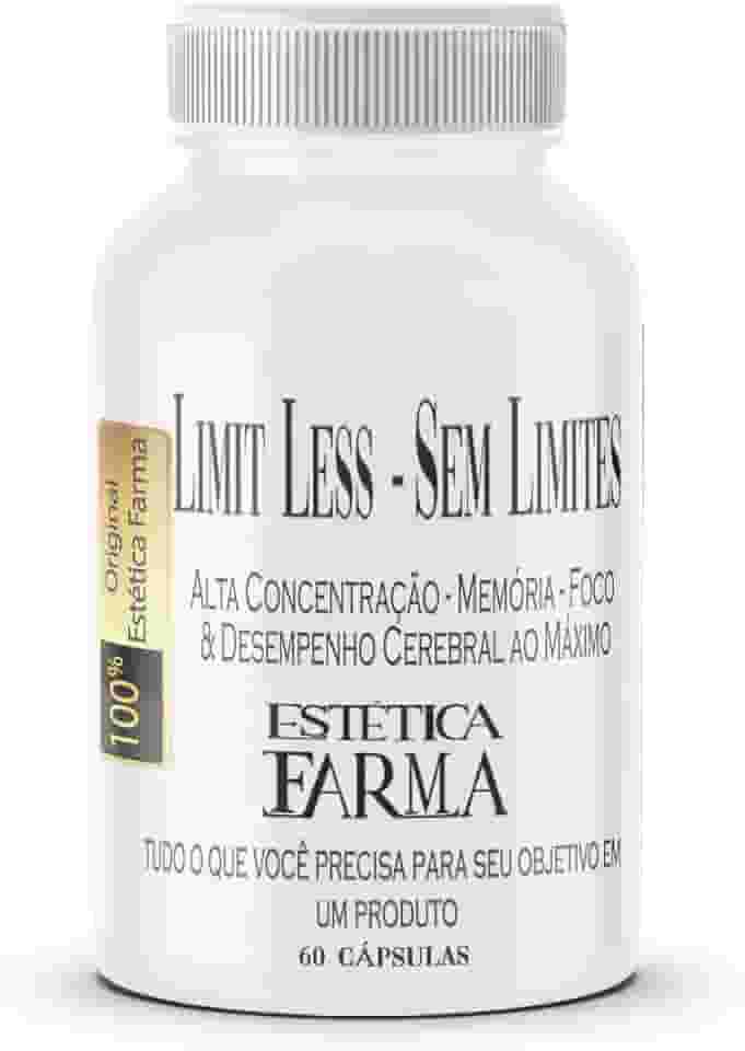 Limit Less - Atenção Memoria Foco e Concentração 60c Suplemento Nootrópico