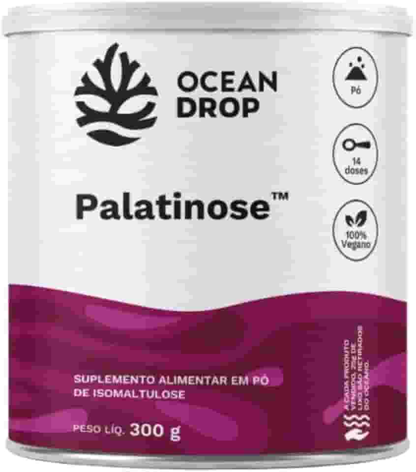 Palatinose em Po Isomaltulose 300g - Ocean Drop