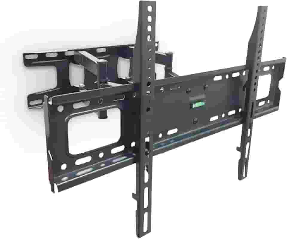 Suporte Para TV 37 a 86 Polegadas Lcd Led Universal com Inclinação Samsung Sony LG Philco Quarto Sala Padrão VESA Preto SparkBr