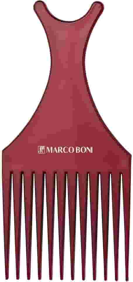 Pente Black Power, Dentes Longos, 1424, Marco Boni, Cores sortidos, 1 Unidade