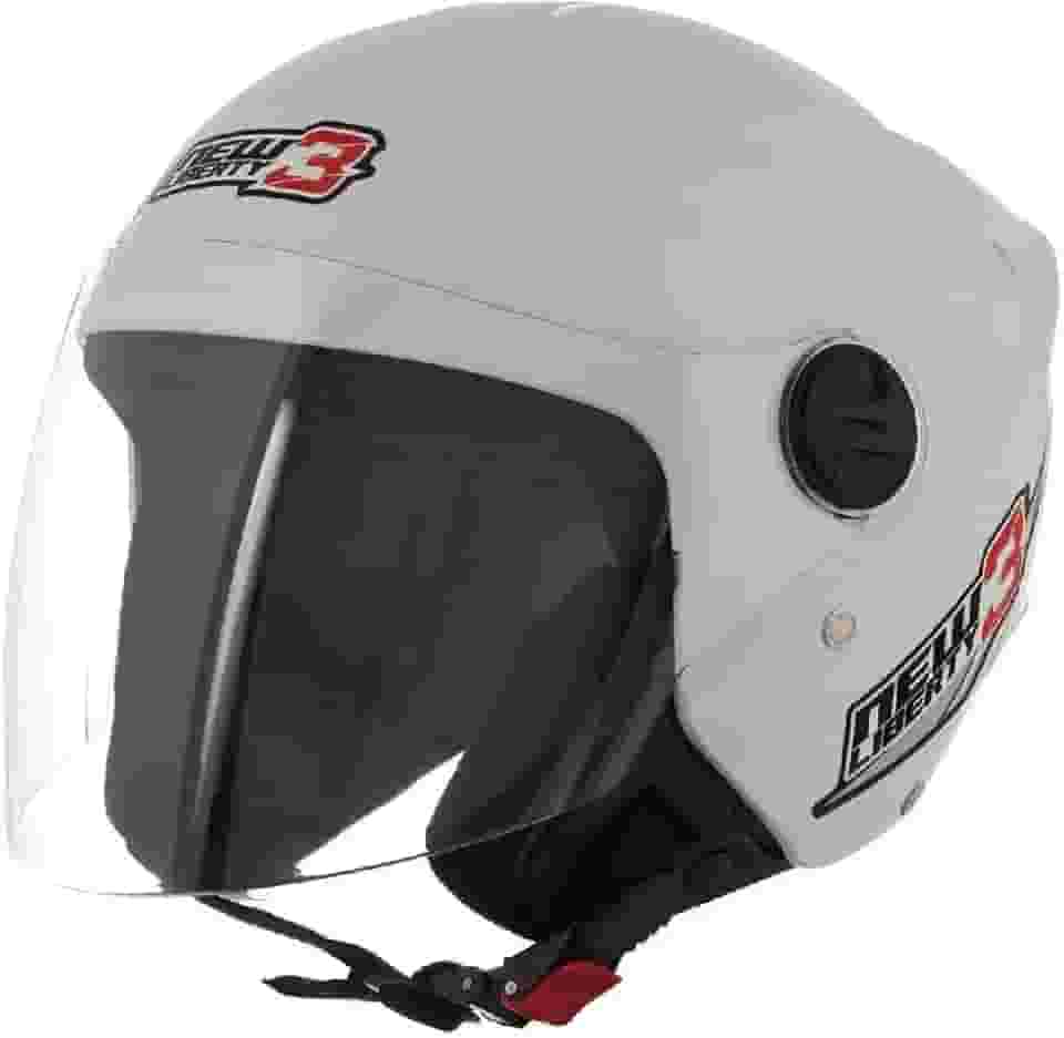 CAPACETE ABERTO PRO TORK NEW LIBERTY 3 SOLID BRANCO TAM. 60