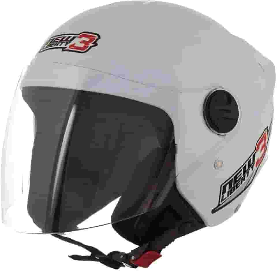 CAPACETE ABERTO PRO TORK NEW LIBERTY 3 SOLID BRANCO TAM. 58