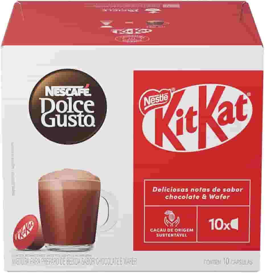 Café em Cápsula Nescafé Dolce Gusto KitKat 10 Cápsulas 170g