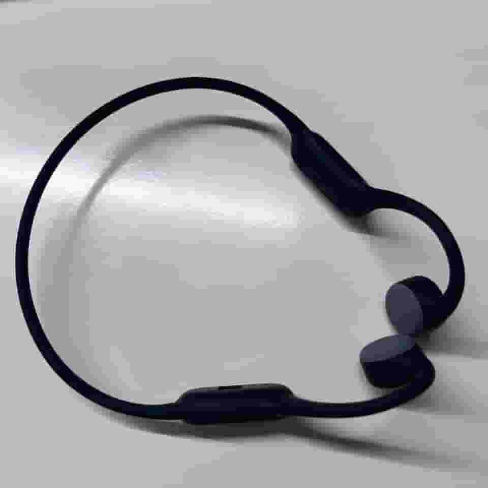 PSIER Fones de ouvido de condução óssea IPX8 à prova d'água para natação