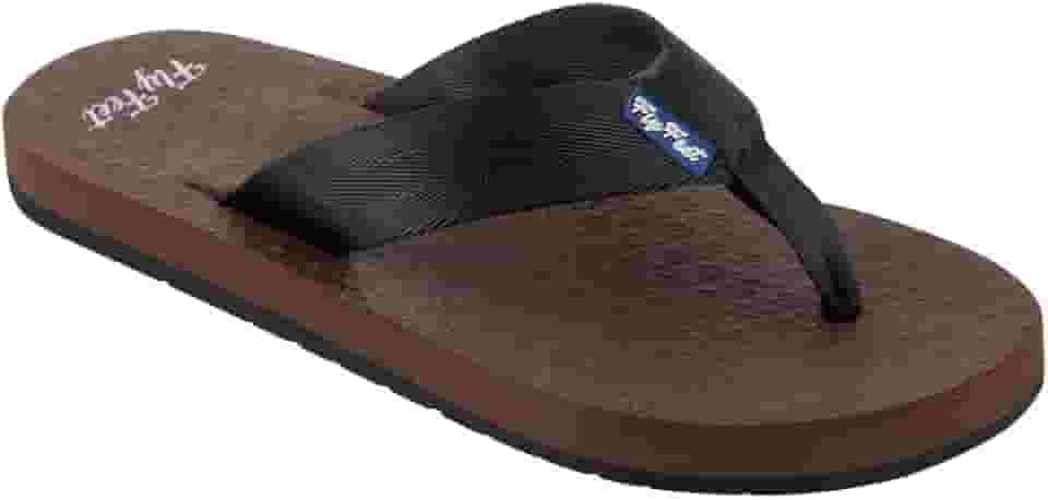 Sandália Ortopédica Fly Feet Masculina, Ortho Pauher, Marrom, 41/42