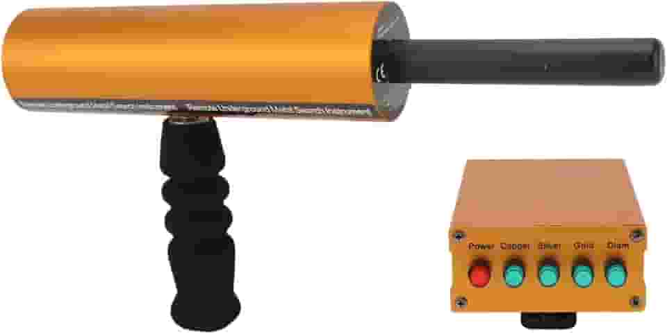 Diydeg Detector de metais, detector de metais dourado e prata inteligente portátil com 14 m de profundidade, 800 m de longo alcance, detector de ouro recarregável de alta sensibilidade para ouro prata