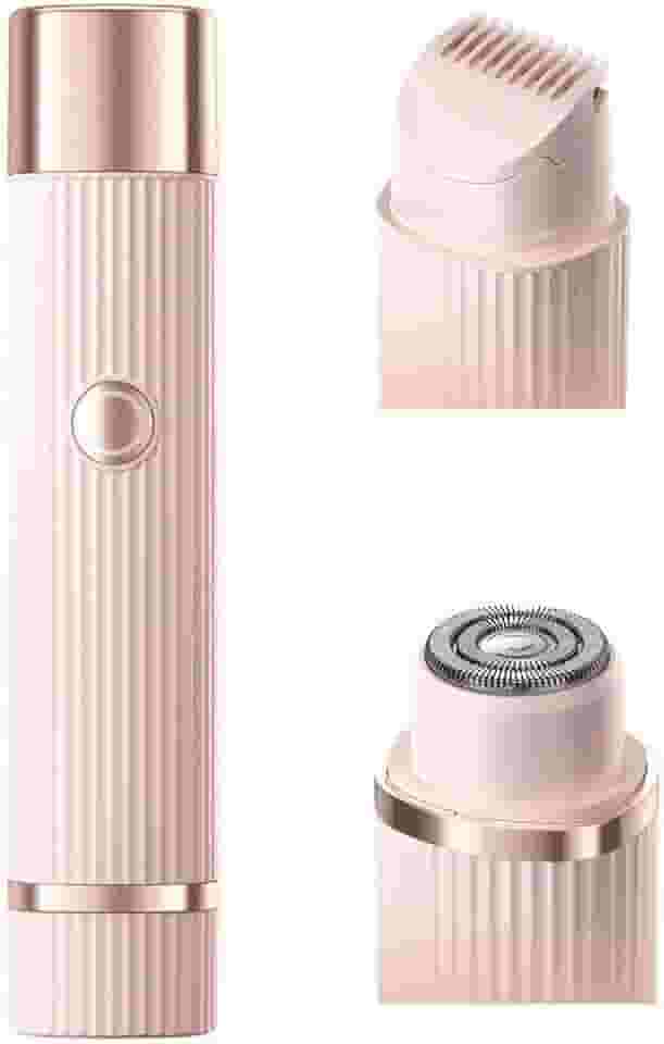 Aparelho Depilador Elétrico Feminino Portátil, Hipoalergênico, Seguro para Todo o Corpo, Pele Suave sem Irritaç (Rosa)