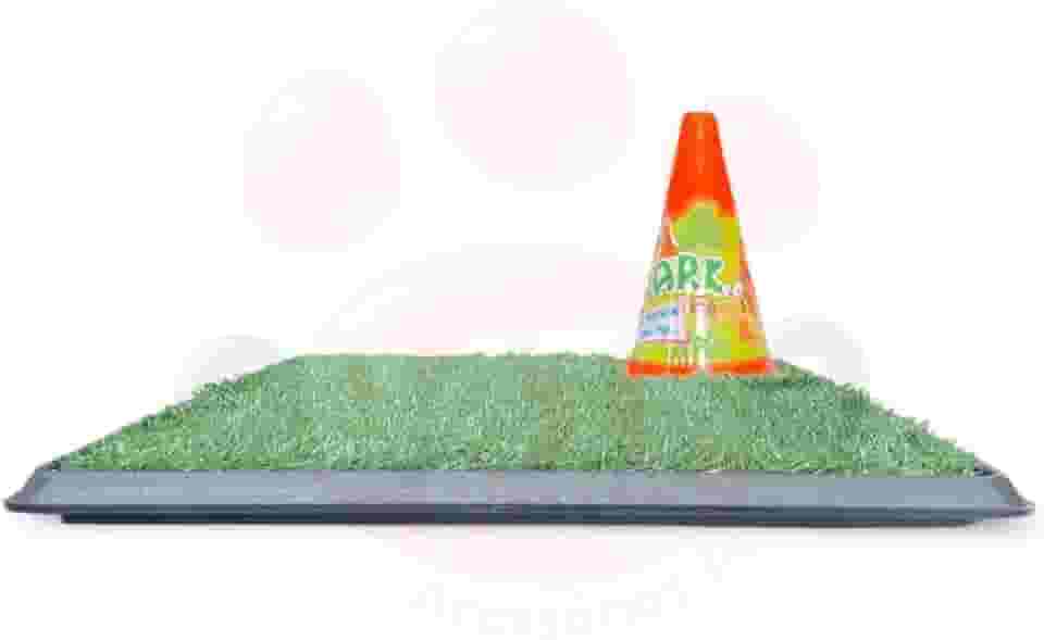 Sanitario para caes cachorro poste cone pipi park kit adestrador educador pet