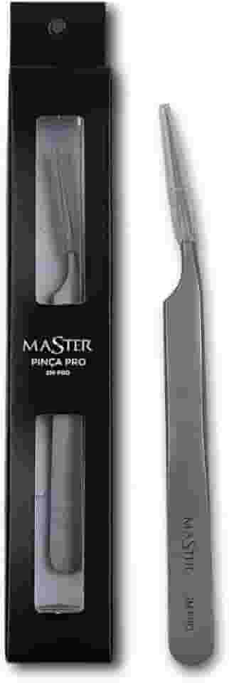 Pinça Profissional para Extensão de Cílios 2M PRO Inox