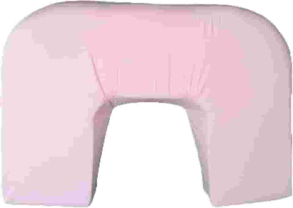 Almofada Amamentacao Gêmeos Lisa Rosa Claro