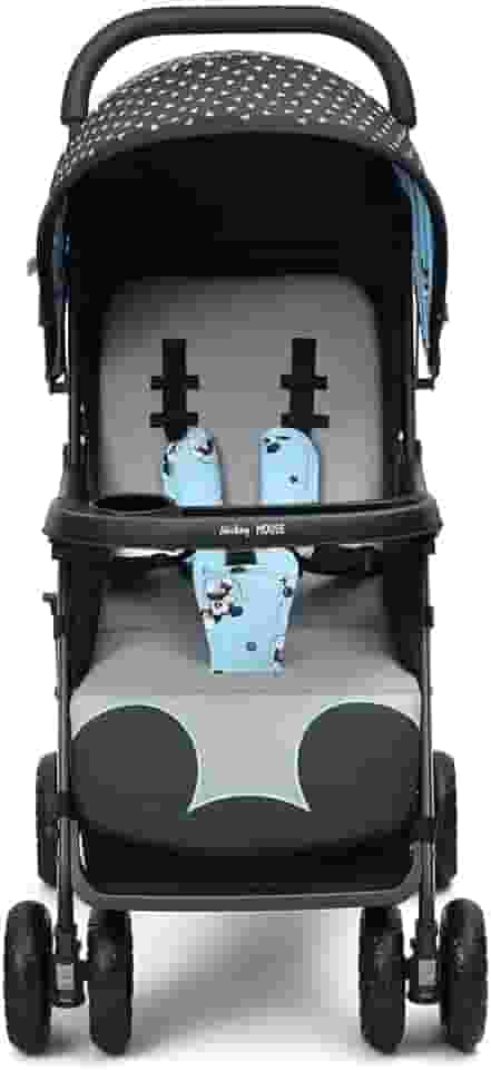 Carrinho de Passeio Infantil Mickey Buggy 0 a 15kg Reclinável Multikids Baby - BB495