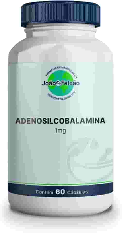 Suplemento Adenosilcobalamina (Vitamina B12) 1Mg - 60 Cápsulas de Tapioca Sublingual