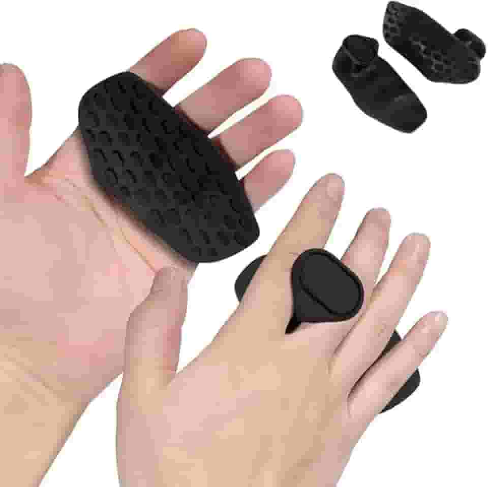 Luva Academia Masculino e Feminino - Grip Antiderrapante, Luvas para Musculação com Protetor Palmar, Ideal para Treino, Academia e Exercícios - Inclui Estojo