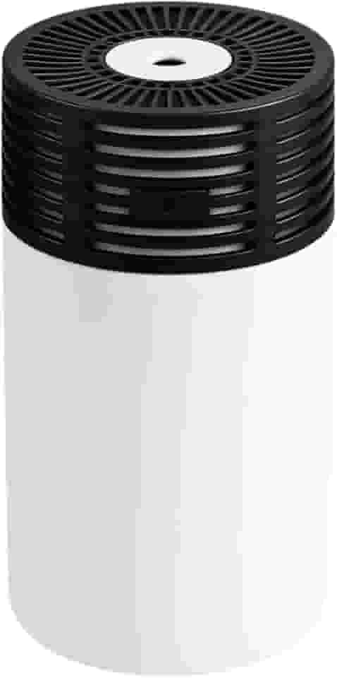 Umidificador de Ar Mini Difusor de Ambiente 300 Ml Aromas Portátil Ultrassonico Veicular Aromatizador USB LED para Carro Mesa (PRETO)