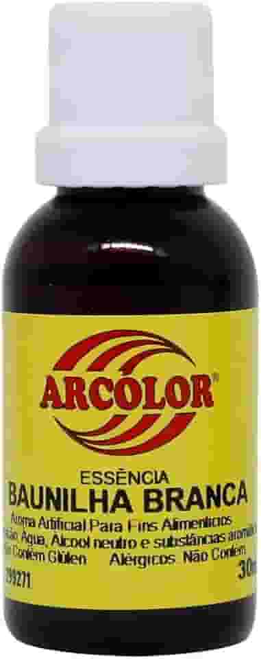 Essência Baunilha Branca -30ml Arcolor