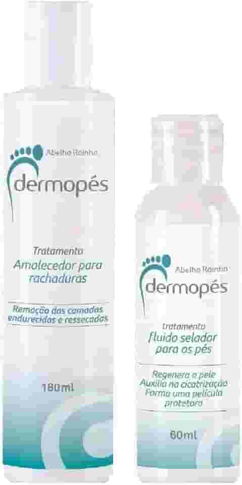 Kit Amolecedor de rachaduras para os pés + Fluido Selador