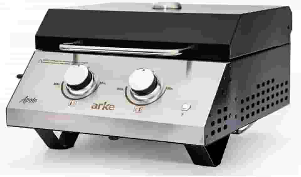 Churrasqueira a Gás de Bancada Arke Apolo em Aço Carbono Glp