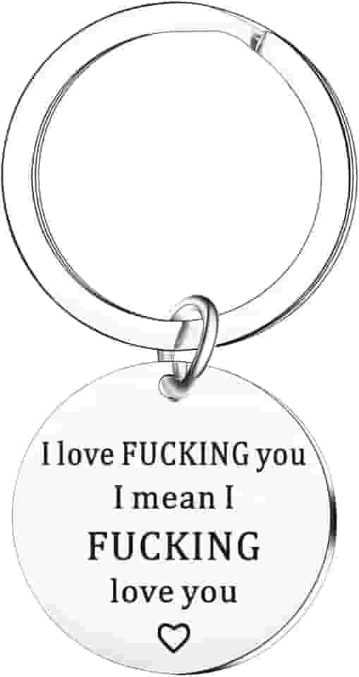 Presentes de Natal para mulheres e homens, chaveiro engraçado para casais, aniversário de casamento, dia dos namorados