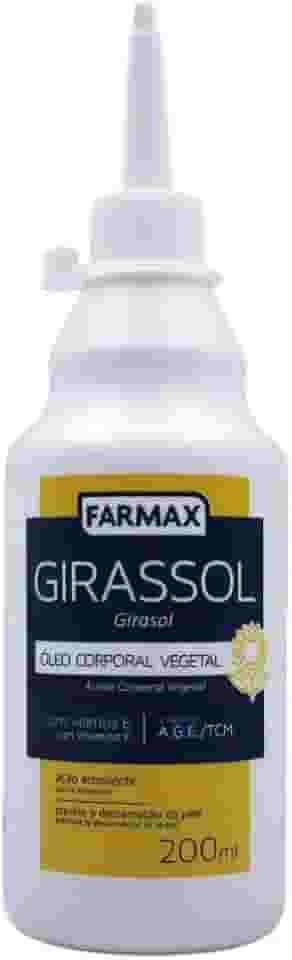 Farmax Óleo Corporal Girassol Branco 200 Ml