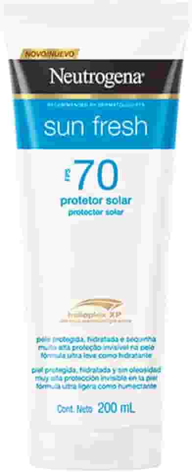 Neutrogena Sun Fresh Protetor Solar Corporal, FPS 70, 200ml