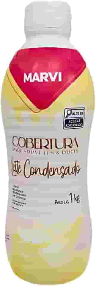 Cobertura De Leite Condensado Para Sorvete Marvi 1kg