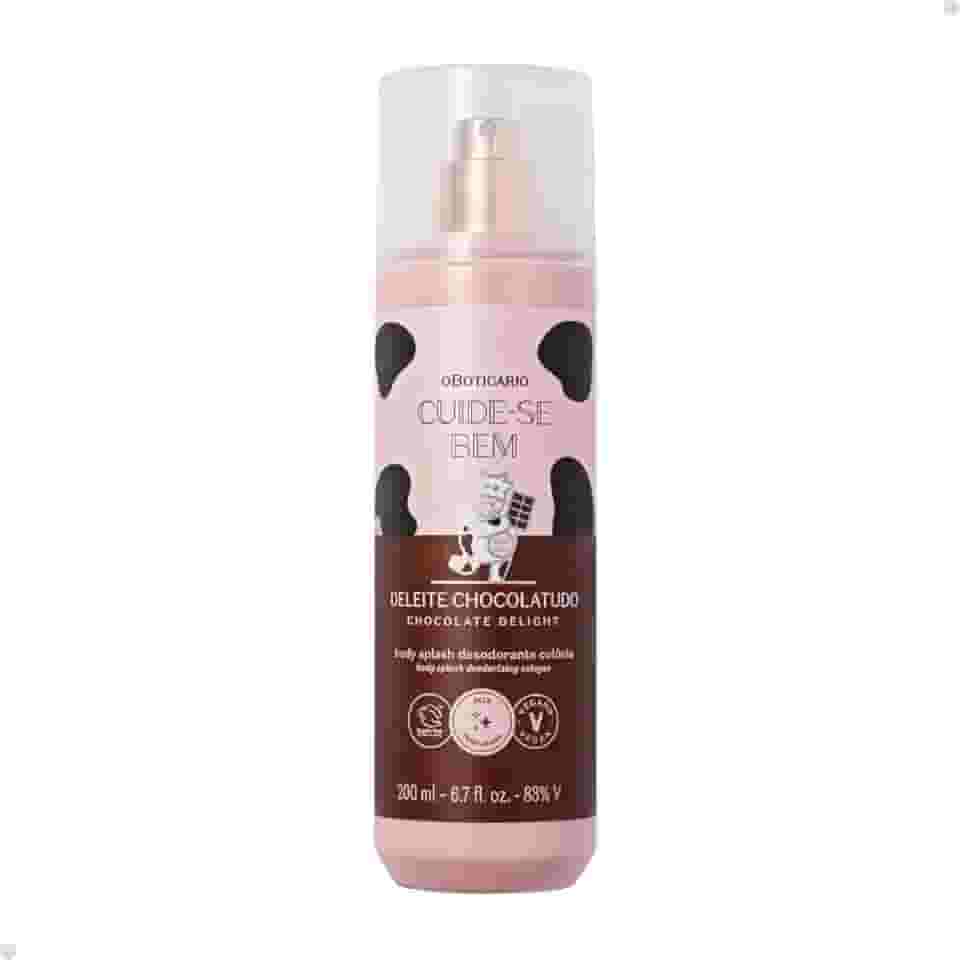 O Boticário Desodorante Colônia Body Splash Cuide-se Bem Deleite Chocolatudo 200ml
