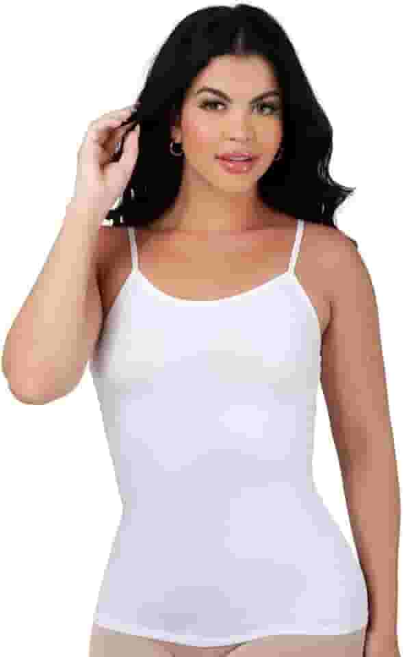 Camiseta Feminina Segunda Pele Alcinha Anágua Underwear Conforto Não Marca