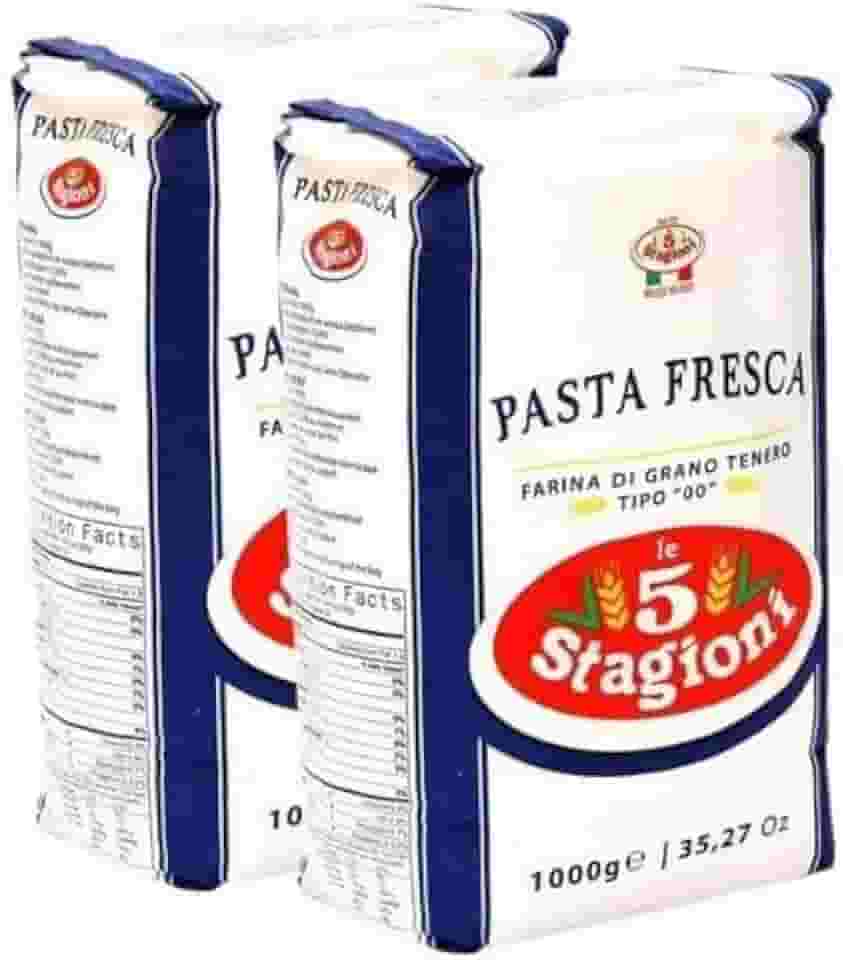 Farinha De Trigo Italiana 00 Le 5 Stagioni Pasta Fresca 2kg