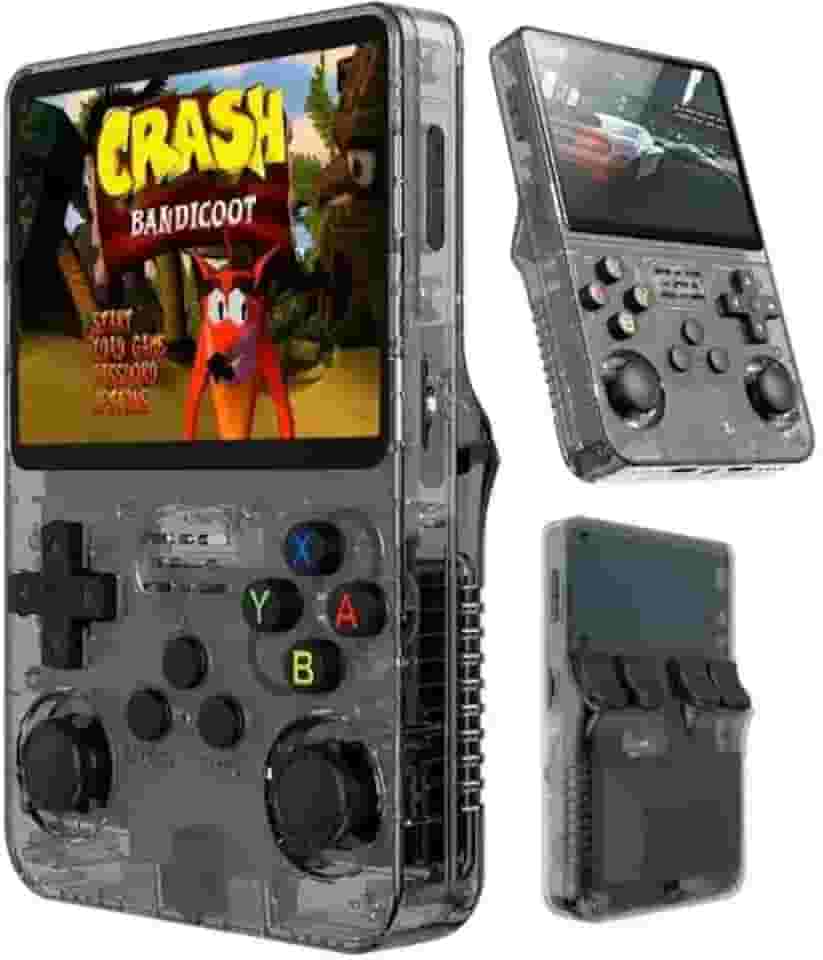 Video Game Portatil Retro R36S Original - Console Portatil, Tela IPS 3.5, 15 Mil Jogos - 64GB - Videogame Retro - Cores Sortidas