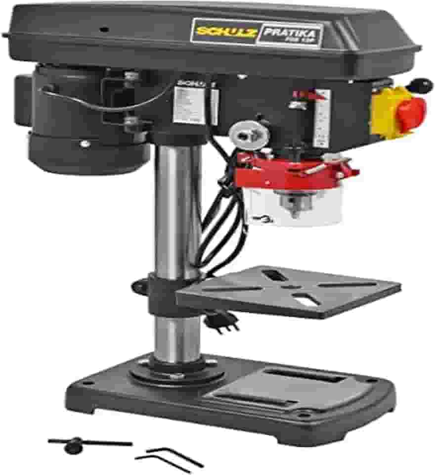 Schulz Furadeira De Bancada 1/2 Pol. 1/3Cv 110V Com Protetor De Mandril - Pratika - -Fsb-13P