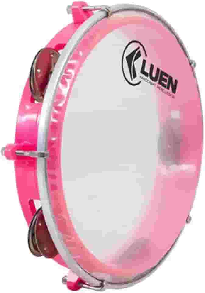 Pandeiro Abs Rosa Junior Pele Cristal 08"