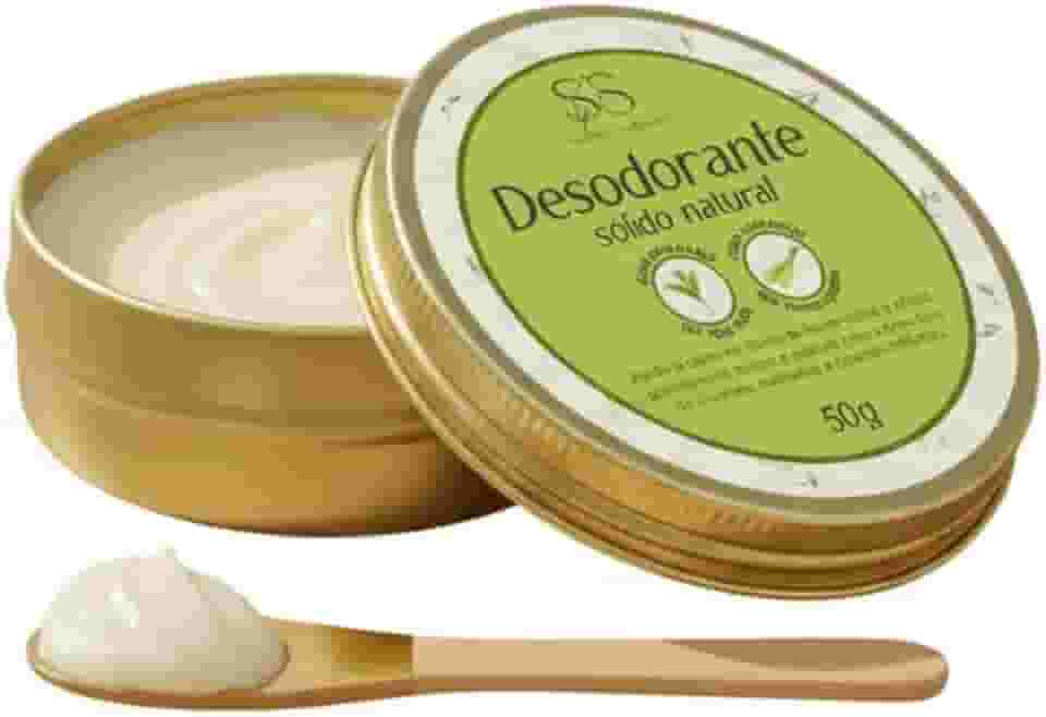 Desodorante Sem Alumínio com Óleos Essenciais e Argila Branca Clareador Anti Odor - Senhor Saboeiro 50g