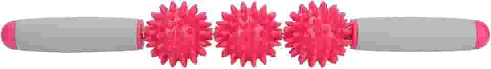 Rolo de massagem, rolo muscular, relaxar músculos tensos, 3 bolas de massagem corporal, bastão de ioga, massagem corporal, alívio da dor muscular para pescoço, ombro, costas, mãos, perna (1#)