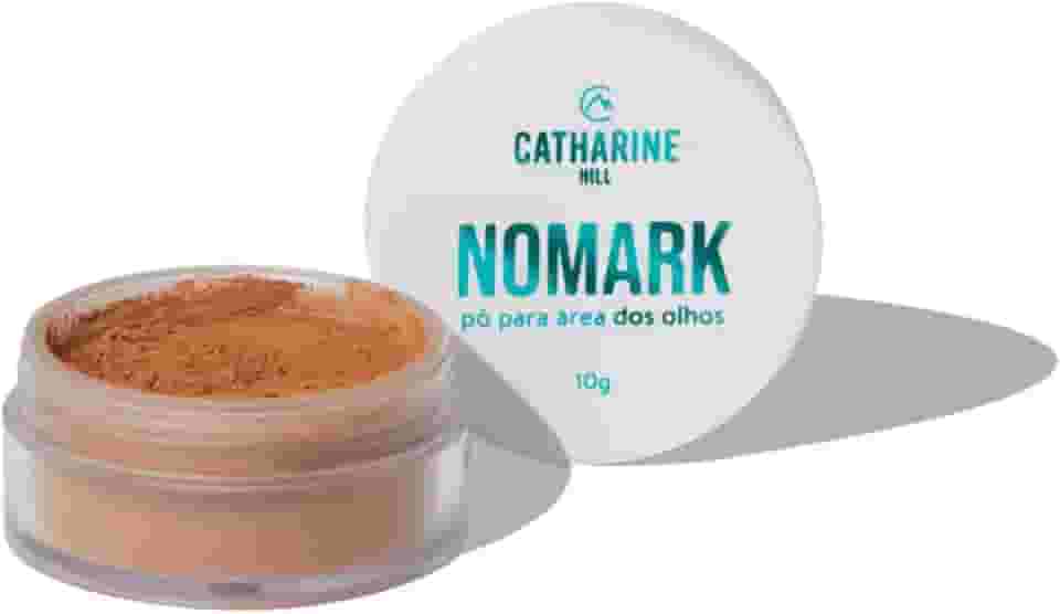 Catharine Hill - Pó Translúcido Área dos Olhos Nomark - | Ultrafino, Fixa o Corretivo, Ilumina Naturalmente, Suaviza Linhas Finas – Acabamento Leve e Radiante - Cor 08