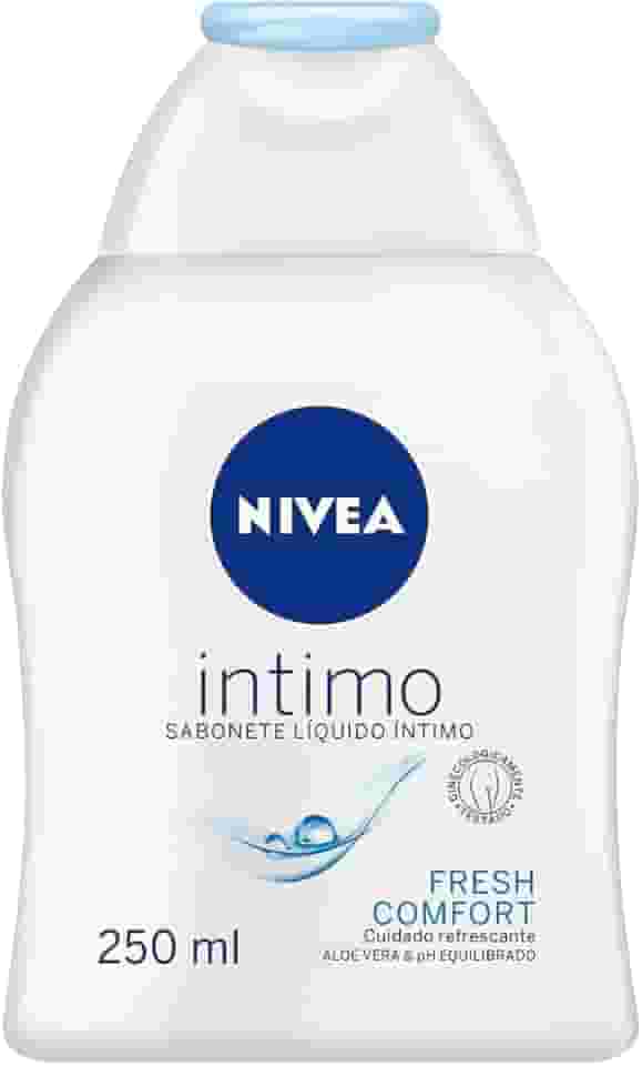 NIVEA Sabonete Líquido Íntimo Fresh Comfort 250ml - Sensação de conforto, limpeza, proteção e bem estar, com aloe vera