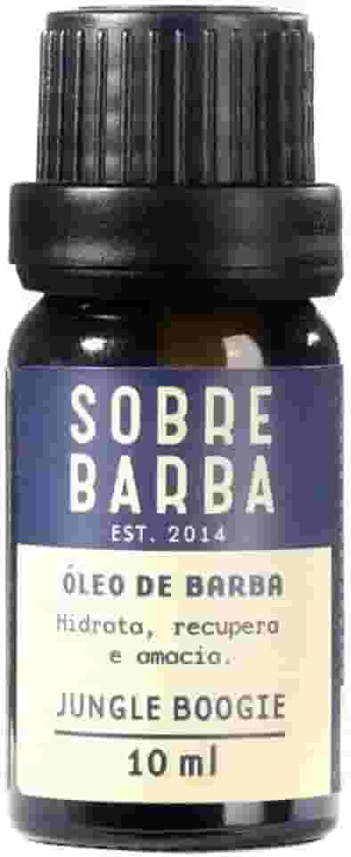 Óleo de Barba - Jungle Boogie 10Ml, Sobrebarba, Azul, 10 Ml