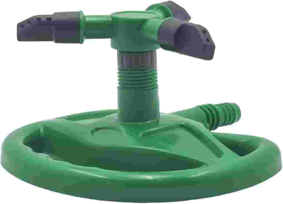 Irrigador De Jardim Giratório Aspersor Irrigação Para Gramado Horta Rotativo 360 Sprinkler Automático