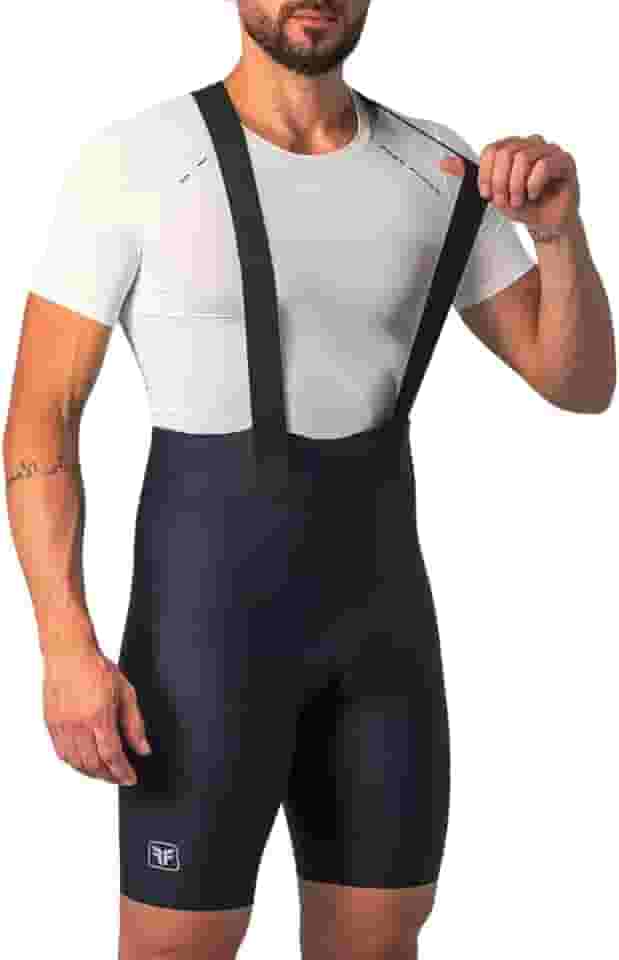 Bretelle De Ciclismo Masculino Free Force Classic Preto Forro Invert 3D Bike Mtb Speed