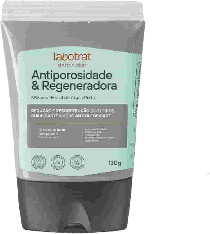 Labotrat Mascara Antioleosidade E Regeneradora Com Argila Preta 130G (Pa060011)