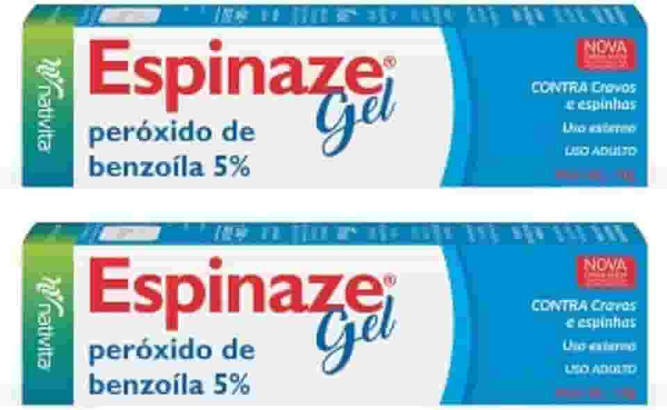 Kit 2 Espinaze Gel 20g Benzoíla 5% Contra cravos e espinhas