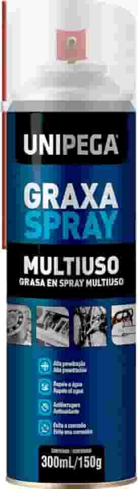 Graxa Multiuso Em Spray Bicicleta Trilho Rolamento 300ml