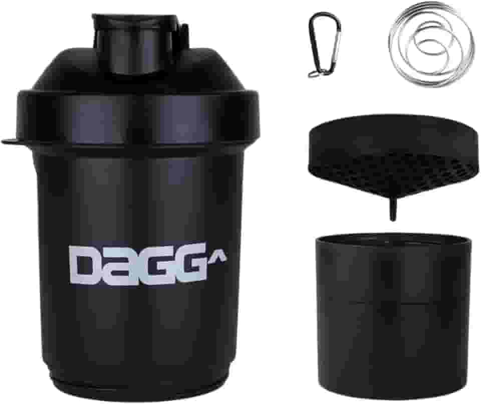 Coqueteleira Academia Shaker Porta Whey Shakeira Copo Fitness C/Mola 3 Compartimentos Personalizado