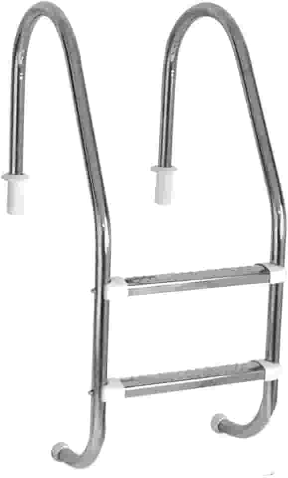 Escada Sodramar Tradicional 1 1/2” Com 2 Degraus Em Inox Escada Sodramar Tradicional 1 1/2” Com 2 Degraus Em Inox