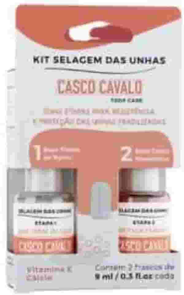 Casco Cavalo Kit Selagem Base Nylon+Niveladora 9Ml