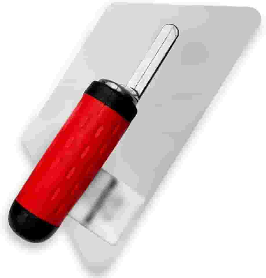 Desempenadeira Trapezio Aço Compel Para Efeitos Decorativos Cimento Queimado Marmorizado Profissional - (1.2409)